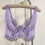 Get trendy with Flower Dreams Lace Bra Set Brallette -  available at Peiliee Shop. Grab yours for $22.86 today!