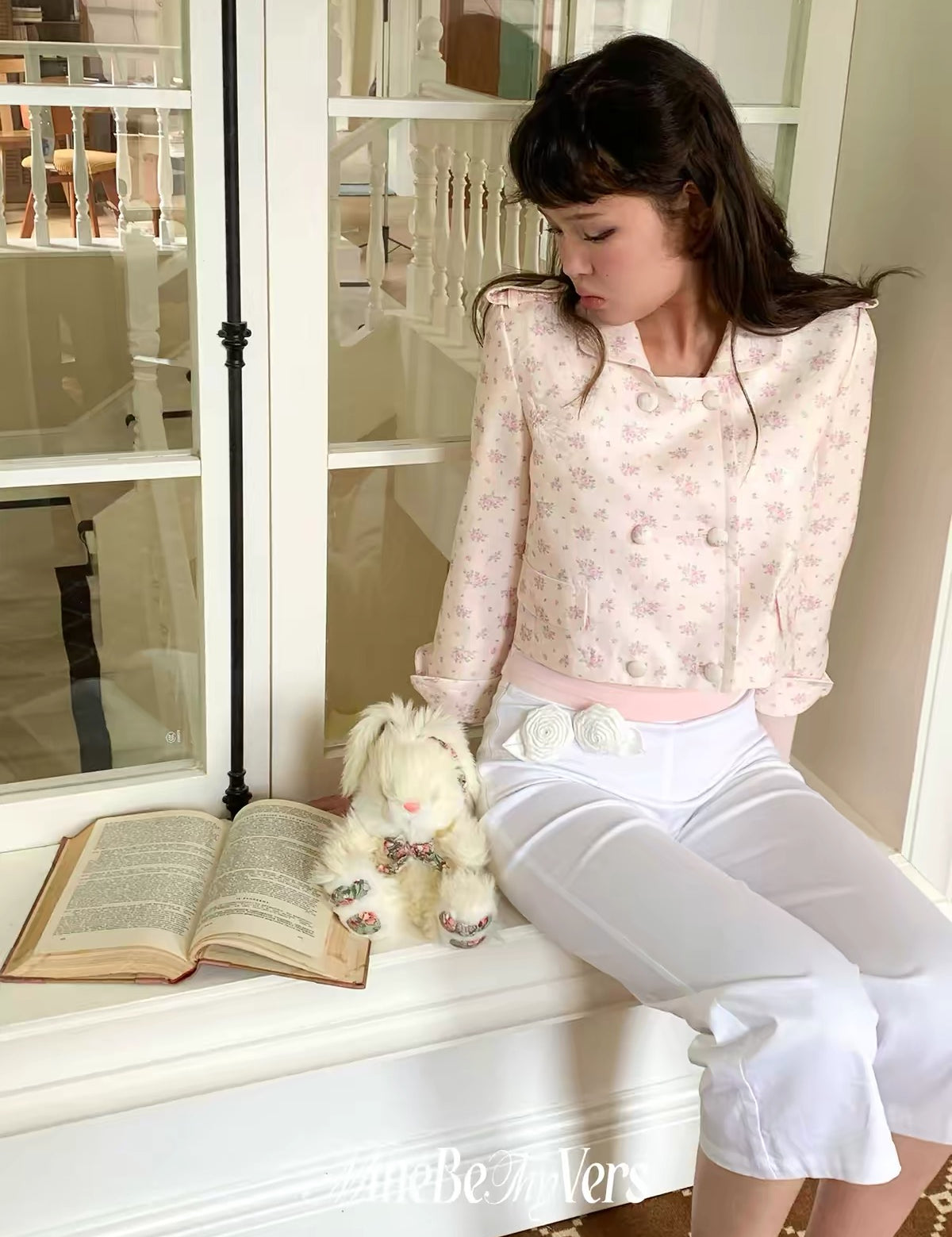 MineBeThyVers Floral Cardigan Jacket