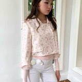 MineBeThyVers Floral Cardigan Jacket
