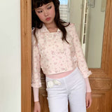 MineBeThyVers Floral Cardigan Jacket