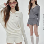 Get trendy with [Customizable] School Sweetheart Chill Hoodie Set -  available at Peiliee Shop. Grab yours for $30 today!