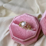 Get trendy with Being a princess is what i do the best 7-8mm, 8.5-9mm Freshwater Pearl Ring -  available at Peiliee Shop. Grab yours for $19.90 today!