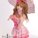 Evil Tooth Pearly Rose Princess Corset Dress