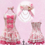 Evil Tooth Pearly Rose Princess Corset Dress