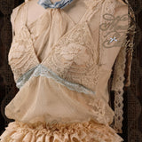 Blood Supply Happy Birthday Mousse Date Vintage Lace Top