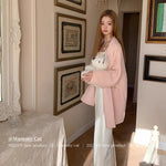 Get trendy with [Mummy Cat] Roseate Dream Cardigan Set - Cardigan available at Peiliee Shop. Grab yours for $46 today!