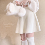 Get trendy with Soft bunny faux fur skirt -  available at Peiliee Shop. Grab yours for $19 today!