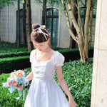 Get trendy with [Rose Candy] Cream Puff Princess Dress - Dresses available at Peiliee Shop. Grab yours for $38 today!