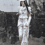 Get trendy with [Blood Supply] Madhouse Distressed Workwear Pants - Apparel & Accessories available at Peiliee Shop. Grab yours for $54 today!