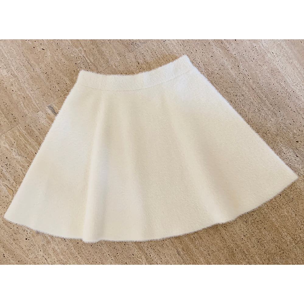 Get trendy with Soft bunny faux fur skirt -  available at Peiliee Shop. Grab yours for $19 today!