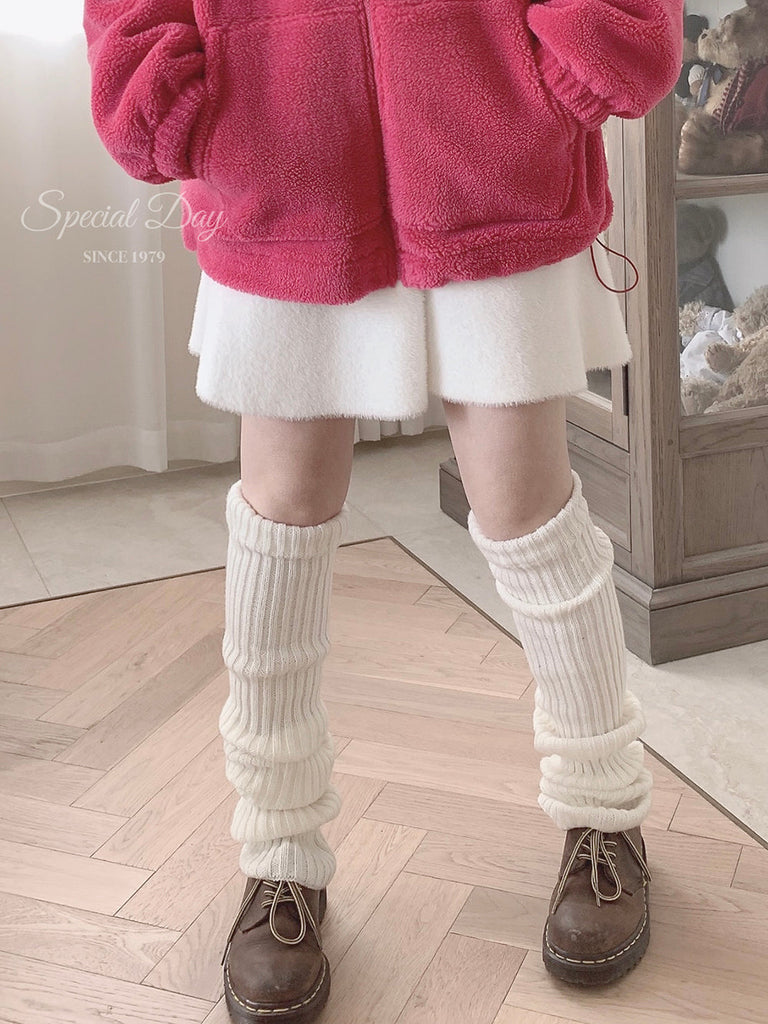 Soft bunny faux fur skirt - Premium Dresses from RIBERRY - Just $19! Shop now at Peiliee Shop