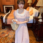 Get trendy with [Rose Candy] Afternoon Tea Polka Dot Dress - Dress available at Peiliee Shop. Grab yours for $35.50 today!