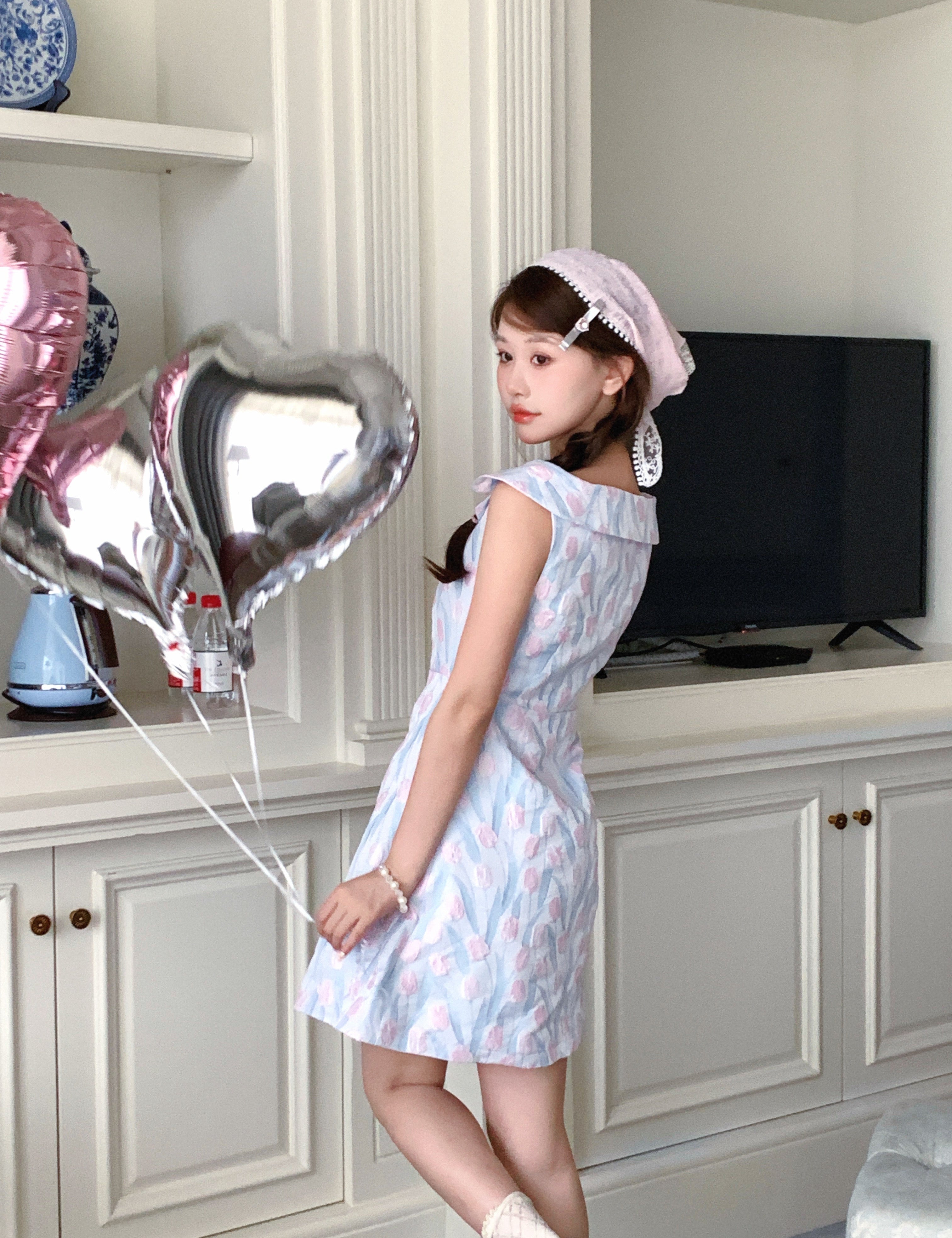 Get trendy with [SALE] Tulip Tale Vintage Mini Dress - Dresses available at Peiliee Shop. Grab yours for $28 today!