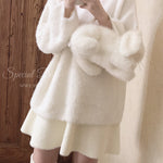 Get trendy with Soft bunny faux fur skirt -  available at Peiliee Shop. Grab yours for $19 today!