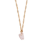 Get trendy with [Timi Of Sweden] You're Gorgeous Rose Quartz Necklace: Rose Quartz -  available at Peiliee Shop. Grab yours for $28 today!