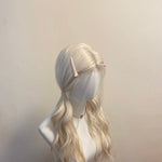 Get trendy with Queen Elsa Long Silver Color Daily Wig -  available at Peiliee Shop. Grab yours for $32 today!