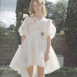 Get trendy with [Haute couture] Enamel illusion Wedding Dress New Vintage Dress Handmade By Ankin -  available at Peiliee Shop. Grab yours for $368 today!