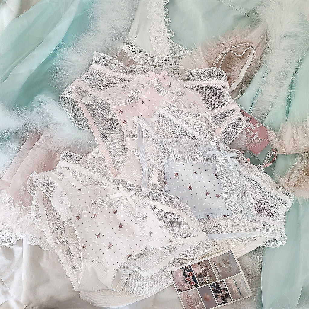 Get trendy with Flower fairy lace pantie -  available at Peiliee Shop. Grab yours for $6.80 today!