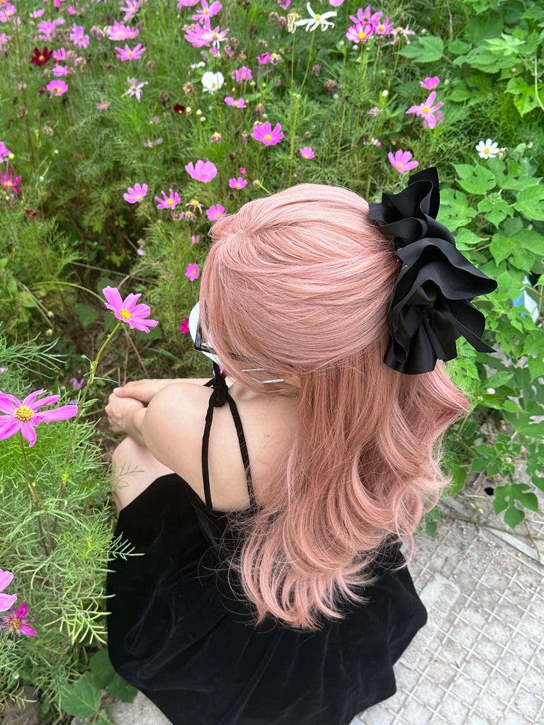 Get trendy with BlackPink Rose Hair Style Daily Wig -  available at Peiliee Shop. Grab yours for $26.80 today!