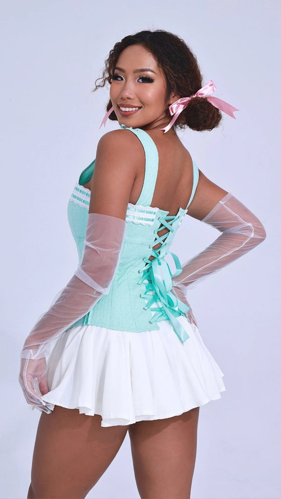 Get trendy with Disney Princess-style Fishbone Corset -  available at Peiliee Shop. Grab yours for $71 today!