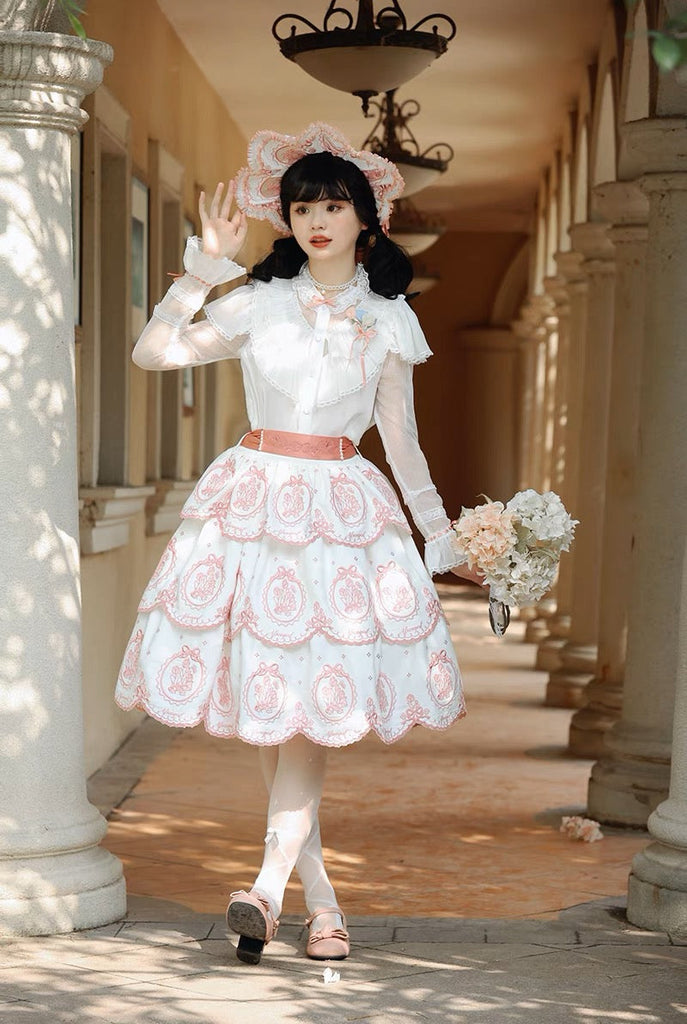 Get trendy with Tulip Embroidery Lolita Dress -  available at Peiliee Shop. Grab yours for $37 today!