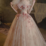 Get trendy with My Majesty the Rose Wedding Dress Floral Gown Midi Dress -  available at Peiliee Shop. Grab yours for $85 today!