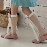 Get trendy with Ribbon Doll Mid-length socks -  available at Peiliee Shop. Grab yours for $9.90 today!