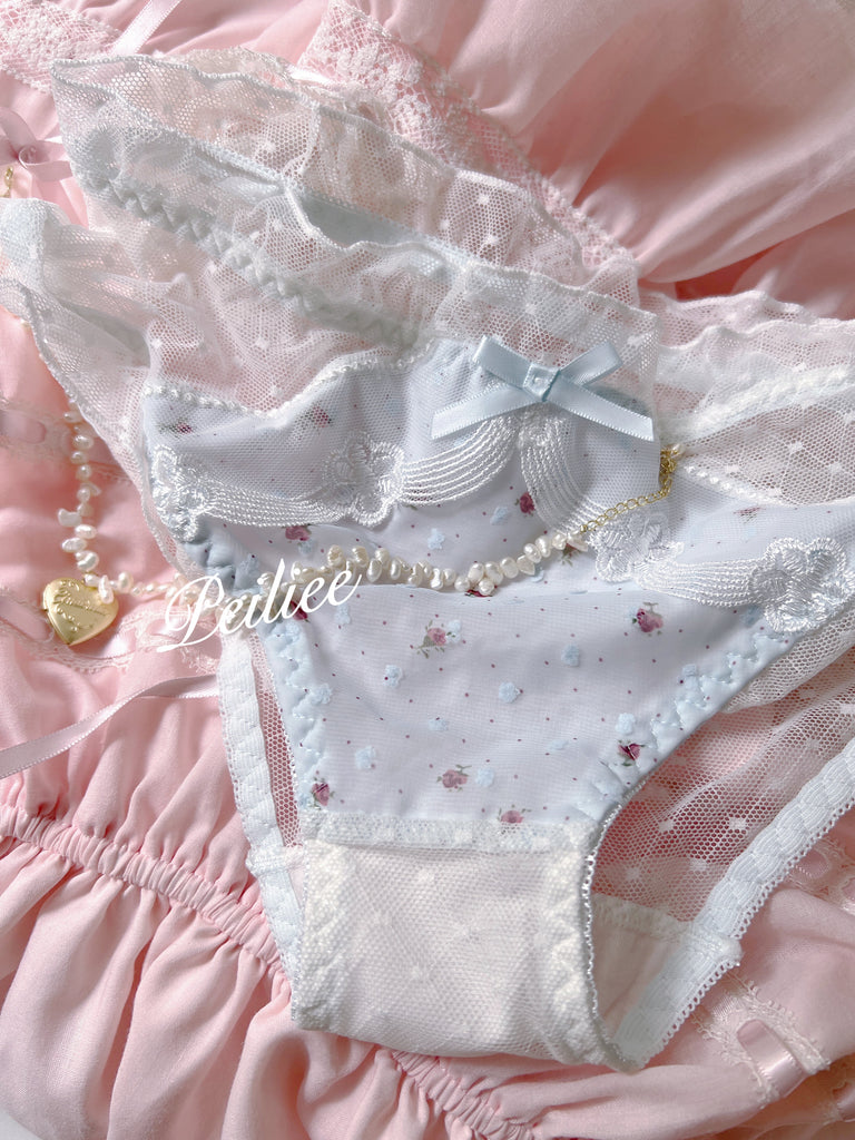 Flower fairy lace pantie - Premium  from Peiliee Shop - Just $6.80! Shop now at Peiliee Shop