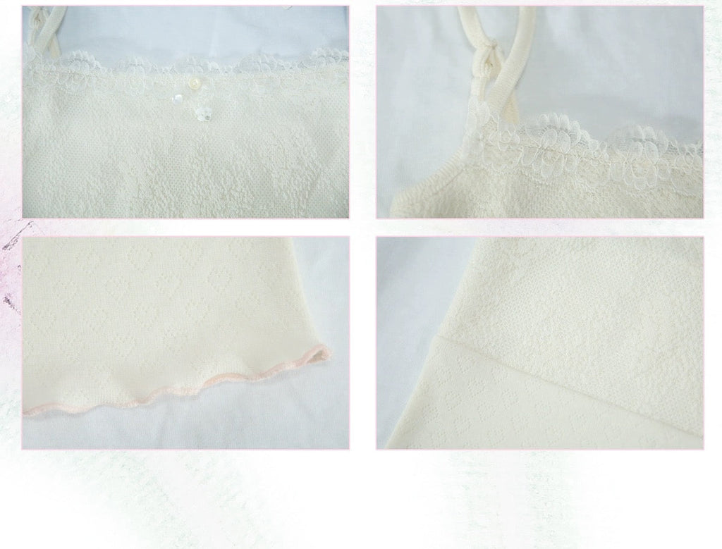 [Rose Island] Milky Bunny Silk-Like Set - Premium  from Rose Island - Just $26! Shop now at Peiliee Shop