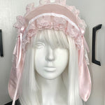 Get trendy with Handmade Pink Bunny Hat Headband -  available at Peiliee Shop. Grab yours for $21.90 today!