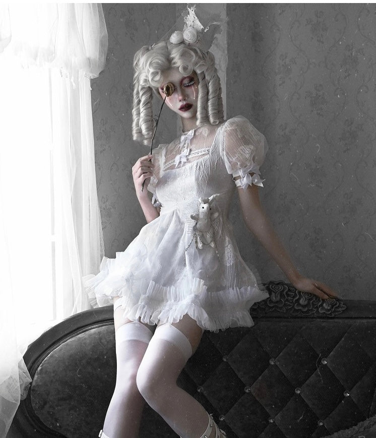 [Blood Supply] Sleepy Alice Doll Core Mini Dress - Premium Clothing from Blood Supply - Just $52.00! Shop now at Peiliee Shop