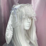 Get trendy with Angel Version Handmade White Bunny Hat Headband -  available at Peiliee Shop. Grab yours for $21.90 today!