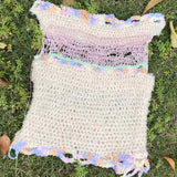 Get trendy with [Customized handmade] Spring Coral hand knitted top -  available at Peiliee Shop. Grab yours for $69.90 today!