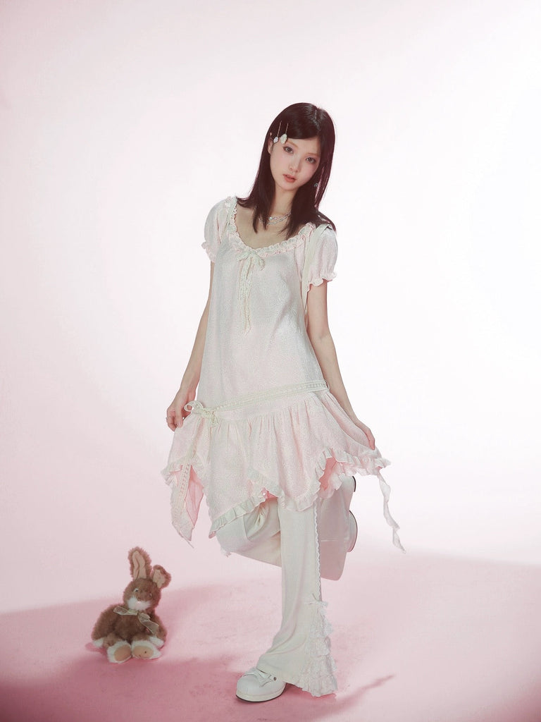 [Rose Island] Dreamy Bunny Garden Dress - Premium  from Rose Island - Just $56.00! Shop now at Peiliee Shop