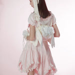 Get trendy with [Rose Island] Angel wings double-shoulder backpack -  available at Peiliee Shop. Grab yours for $43 today!