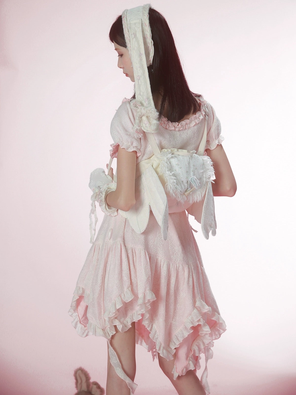 Get trendy with [Rose Island] Angel wings double-shoulder backpack -  available at Peiliee Shop. Grab yours for $43 today!