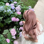 Get trendy with Momo Chan Peach Pink Daily Wig Cosplay Wig -  available at Peiliee Shop. Grab yours for $26.80 today!