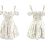 Get trendy with [Mummy Cat]Rose Petal Serenade Dress - Dress available at Peiliee Shop. Grab yours for $52 today!