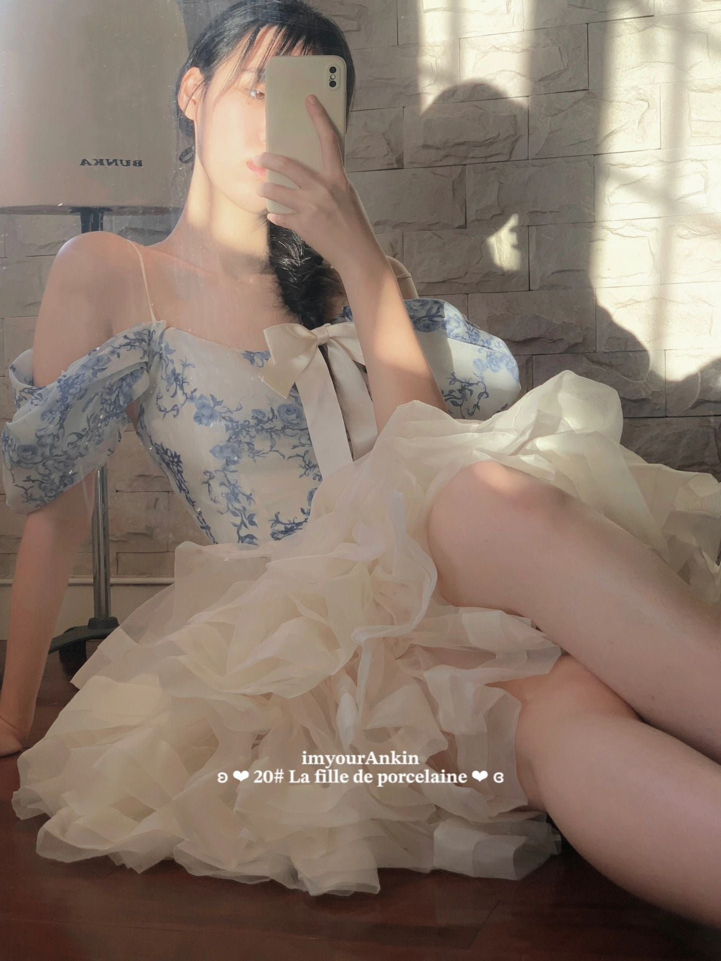 Get trendy with [Haute couture] La Fille De Porcelaine Wedding Dress New Vintage Dress Handmade By Ankin -  available at Peiliee Shop. Grab yours for $499 today!