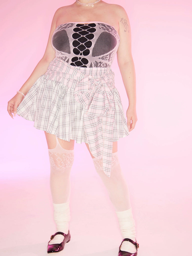 [Curve Beauty]Soft Grunge Egirl Mini Skirt - Premium  from QueenShao - Just $38.00! Shop now at Peiliee Shop