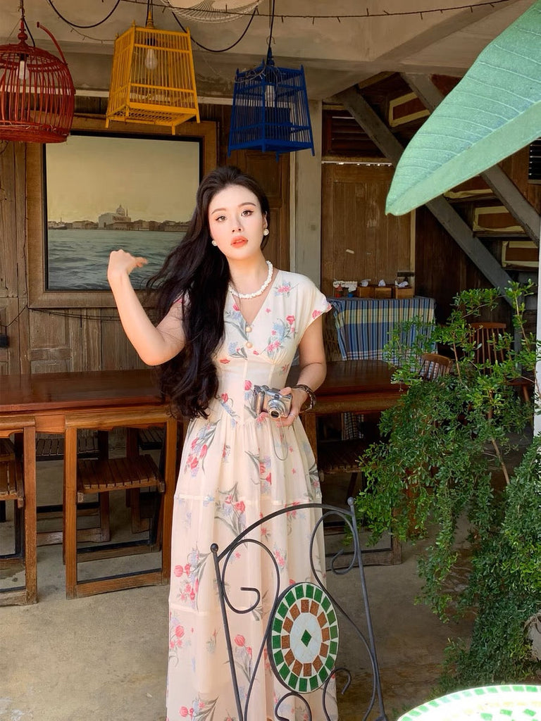 Dawn’s Promise Tulip Wonderland Dress - Premium  from Boss JIA - Just $44.00! Shop now at Peiliee Shop
