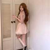 Get trendy with Flower Fairy Mini Dress -  available at Peiliee Shop. Grab yours for $39.90 today!