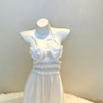 Get trendy with Vendela Rose Angel Heart White Lingerie Dress -  available at Peiliee Shop. Grab yours for $19.90 today!