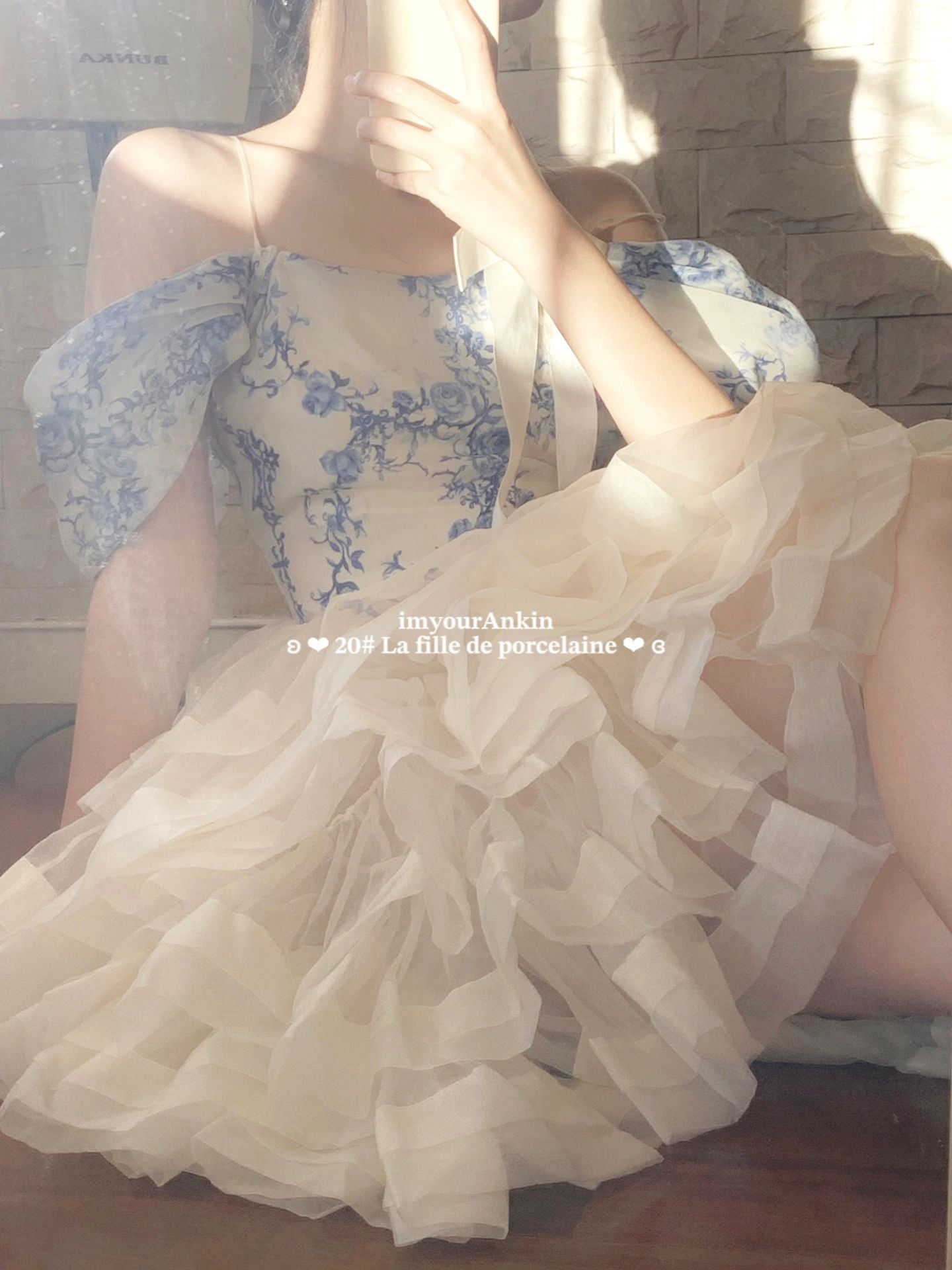 Get trendy with [Haute couture] La Fille De Porcelaine Wedding Dress New Vintage Dress Handmade By Ankin -  available at Peiliee Shop. Grab yours for $499 today!