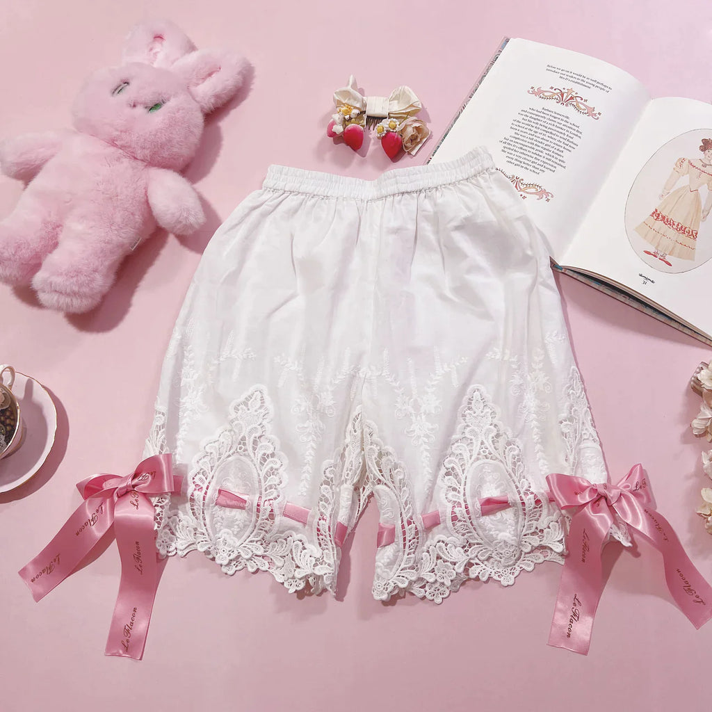 Get trendy with Lolita98 Vintage-inspired Camisole and Bloomers -  available at Peiliee Shop. Grab yours for $116 today!