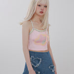 Get trendy with [Rose Island] Lil Angel Wings Top - Top available at Peiliee Shop. Grab yours for $32.90 today!