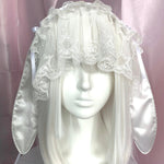 Get trendy with Angel Version Handmade White Bunny Hat Headband -  available at Peiliee Shop. Grab yours for $21.90 today!