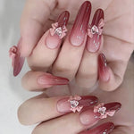 Get trendy with [Nail Art] 10 Pieces Barbie Heart Ribbon -  available at Peiliee Shop. Grab yours for $5 today!