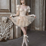 Get trendy with [Blood Supply]Regal Ballet Lace & Tulle Set - Clothing available at Peiliee Shop. Grab yours for $36 today!