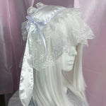 Get trendy with Angel Version Handmade White Bunny Hat Headband -  available at Peiliee Shop. Grab yours for $21.90 today!